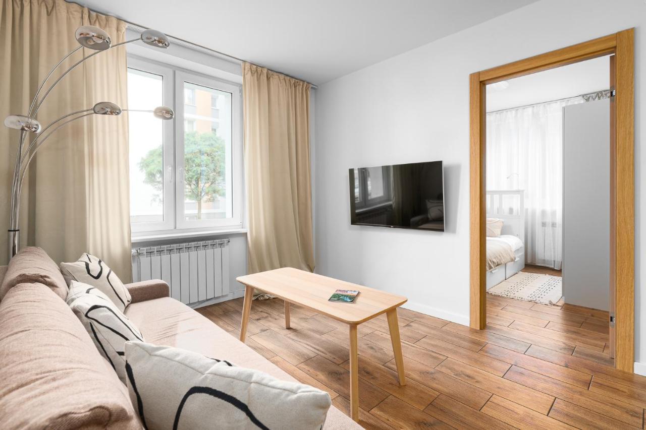 Apartamento Warsaw Concierge Waszyngtona Park Exterior foto
